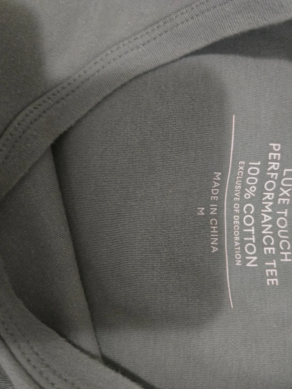 Banana Republic Men's Sage Green Luxe Touch Crew Neck Tee